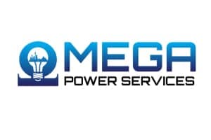 Mega power services logo